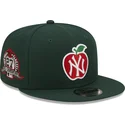 mutzen-flach-grun-snapback-9fifty-ny-apple-der-new-york-yankees-mlb-von-new-era