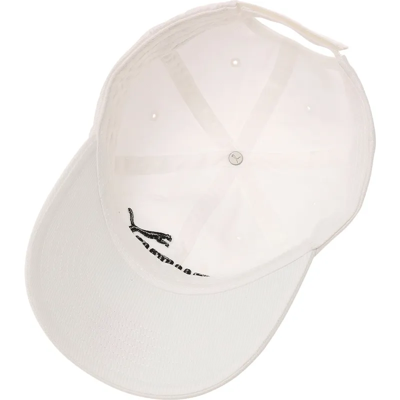 weisse-verstellbare-curved-cap-fur-kinder-essentials-von-puma
