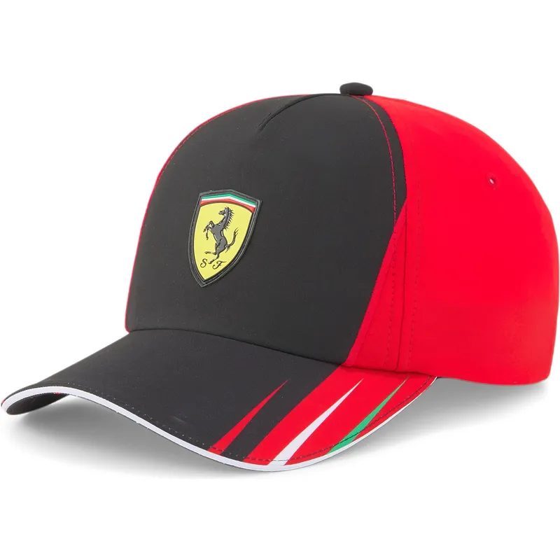 mutzen-gebogen-schwarz-snapback-sf-team-der-ferrari-formula-1-von-puma