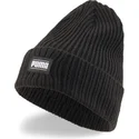 schwarze-mutze-ribbed-classic-cuff-von-puma