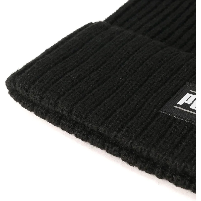 schwarze-mutze-ribbed-classic-cuff-von-puma schwarze-mutze-ribbed-classic-cuff-von-puma