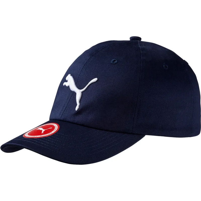 marineblaue-verstellbare-essentials-curved-cap-von-puma