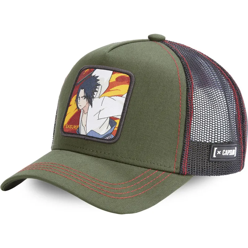 grune-trucker-kappe-sasuke-uchiha-fir1-naruto-von-capslab grune-trucker-kappe-sasuke-uchiha-fir1-naruto-von-capslab