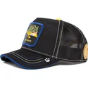 trucker-cap-schwarz-und-blau-frosch-big-mouth-puck-yeah-the-farm-von-goorin-bros