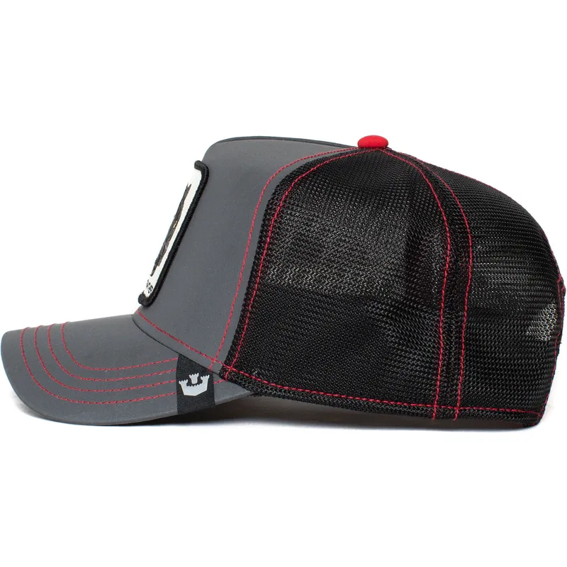 trucker-cap-schwarz-panther-black-panther-reflective-the-farm-von-goorin-bros