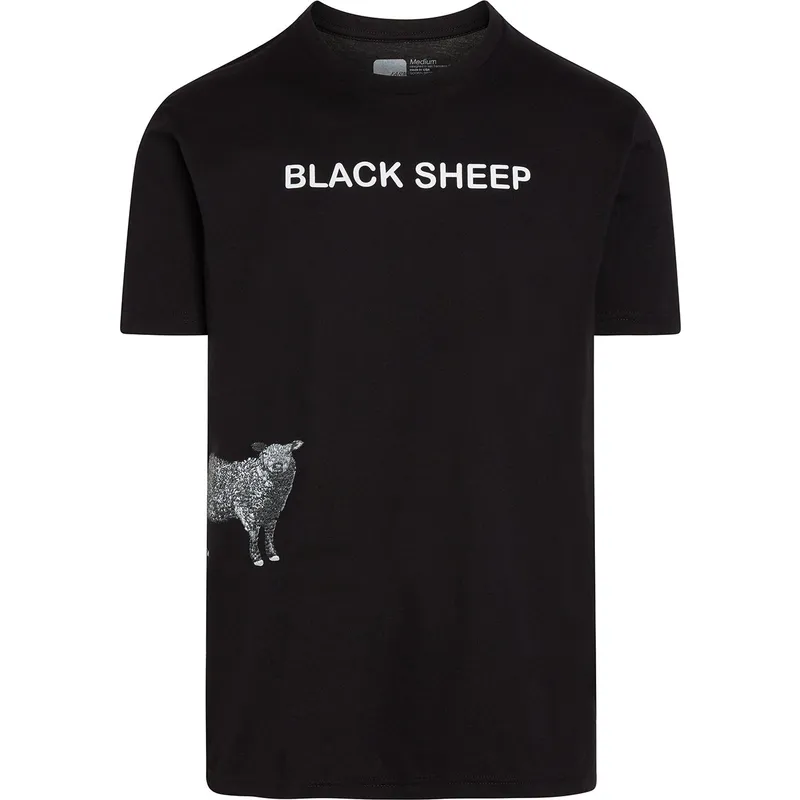 t-shirt-kurzarm-grau-der-manga-corta-gris-oveja-black-sheep-baaah-to-the-bone-the-farm-the-farm-von-goorin-bros