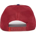 trucker-cap-orange-und-rot-tiger-spotlight-metallic-the-farm-von-goorin-bros