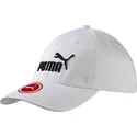 weisse-verstellbare-gebogene-kappe-essentials-von-puma