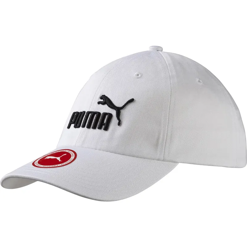 weisse-verstellbare-gebogene-kappe-essentials-von-puma