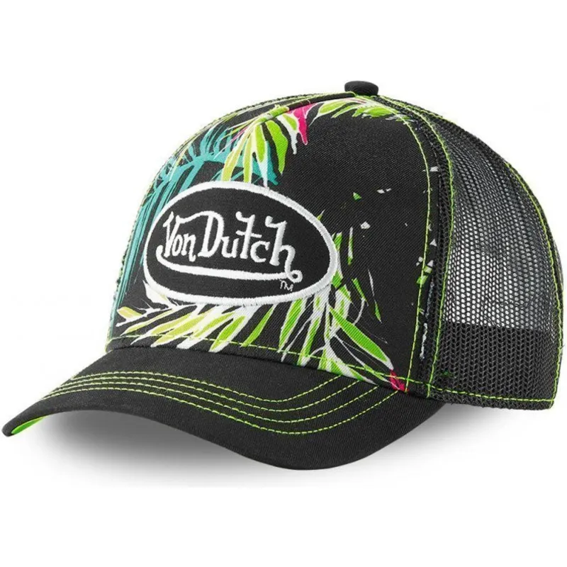 schwarze-und-grune-trucker-kappe-ahig-aop-von-von-dutch