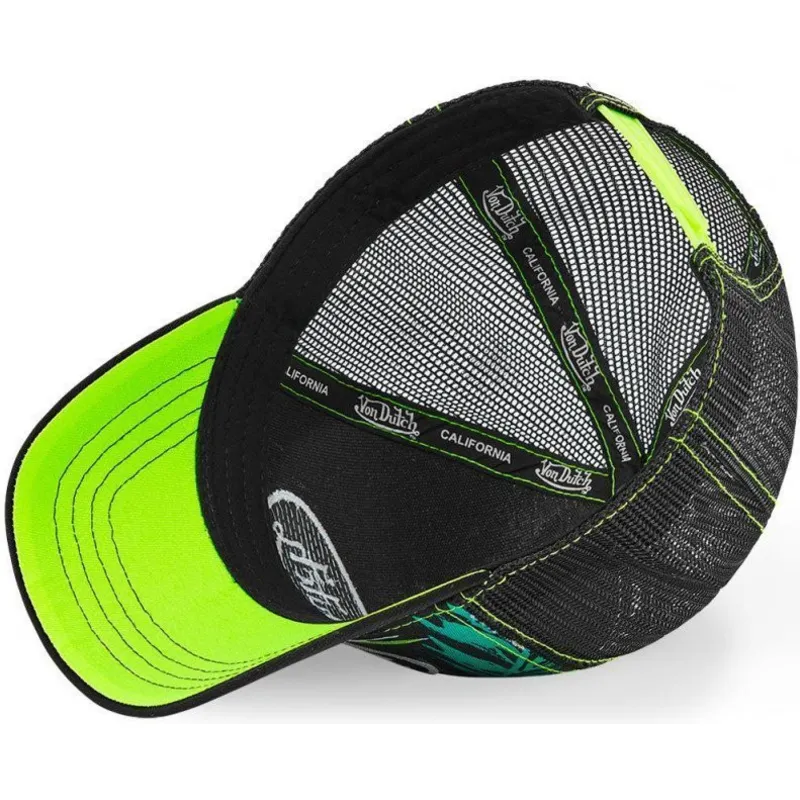 schwarze-und-grune-trucker-kappe-ahig-aop-von-von-dutch