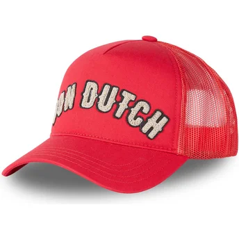 Mützen gebogen rot snapback BUCKL R von Von Dutch