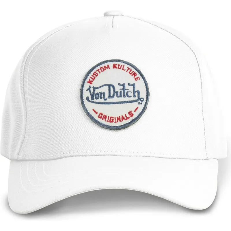 weisse-gebogene-snapback-kappe-kustom-kulture-col-whi1-von-von-dutch