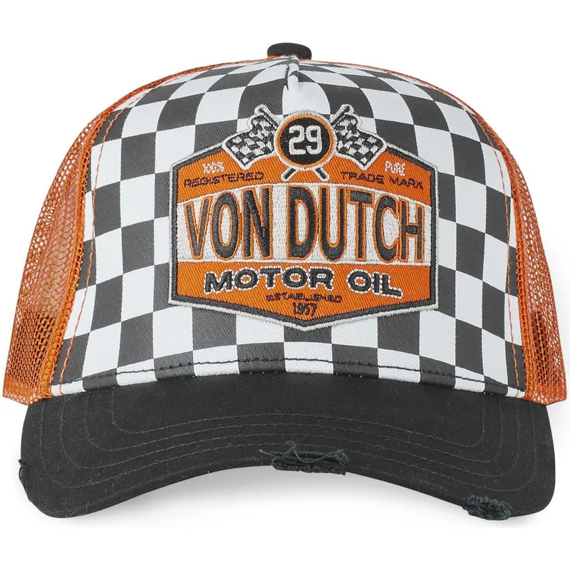 schwarze-und-orangefarbene-trucker-kappe-motor-oil-oil-von-von-dutch