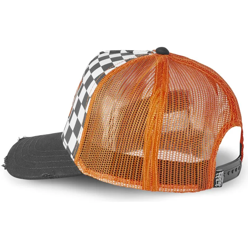 schwarze-und-orangefarbene-trucker-kappe-motor-oil-oil-von-von-dutch