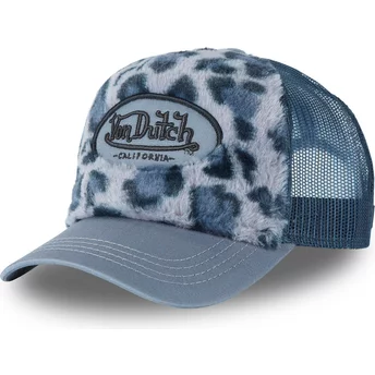 Von Dutch POIL3 Blue Trucker Hat