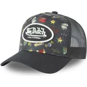 schwarze-trucker-kappe-tattoo-tat01-von-von-dutch
