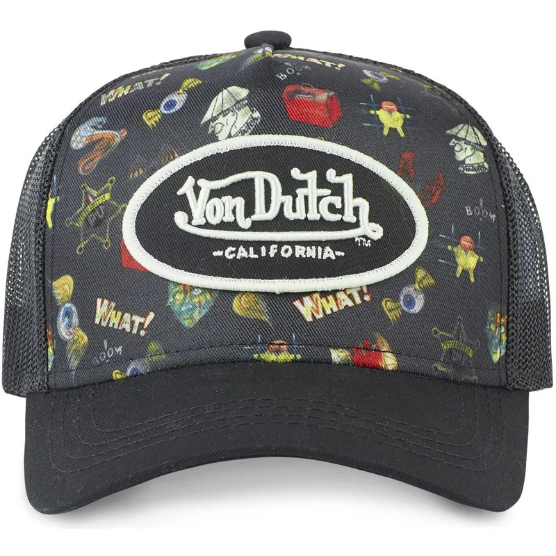 schwarze-trucker-kappe-tattoo-tat01-von-von-dutch
