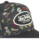 schwarze-trucker-kappe-tattoo-tat01-von-von-dutch