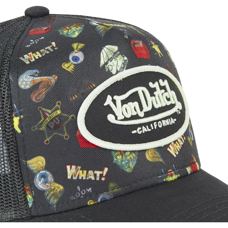 schwarze-trucker-kappe-tattoo-tat01-von-von-dutch