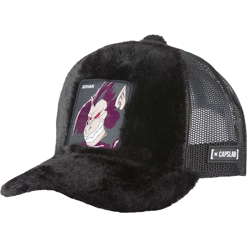 mutzen-gebogen-schwarz-snapback-son-gohan-dragon-ball-von-capslab mutzen-gebogen-schwarz-snapback-son-gohan-dragon-ball-von-capslab