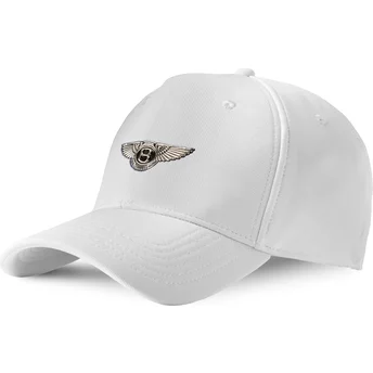 Bentley Curved Brim B7CW Golf White Fitted Cap