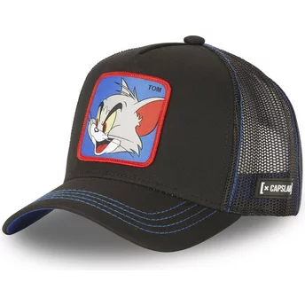 Capslab Tom TO7 Looney Tunes Black Trucker Hat