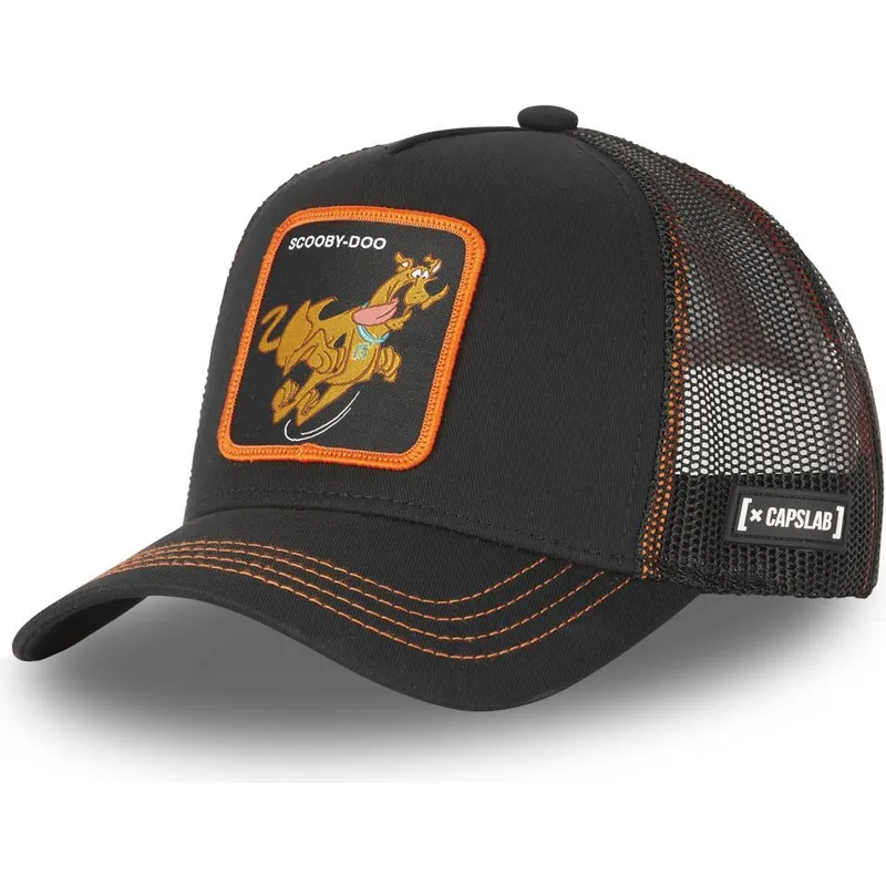 mutzen-gebogen-schwarz-snapback-scooby-doo-scooby-doo-von-capslab
