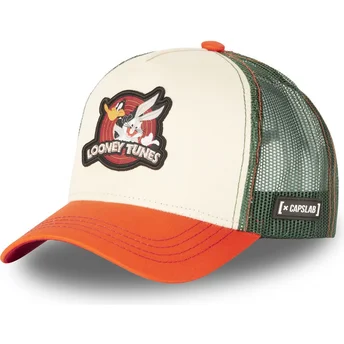 mutzen-gebogen-beige-snapback-bugs-bunny-und-daffy-duck-looney-tunes-von-capslab