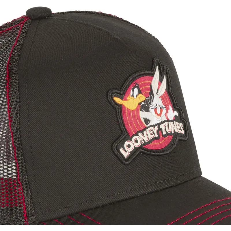 mutzen-gebogen-schwarz-snapback-bugs-bunny-und-daffy-duck-looney-tunes-von-capslab mutzen-gebogen-schwarz-snapback-bugs-bunny-und-daffy-duck-looney-tunes-von-capslab