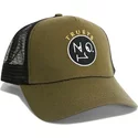 the-no1-face-trusts-no1-black-gold-logo-green-and-black-trucker-hat