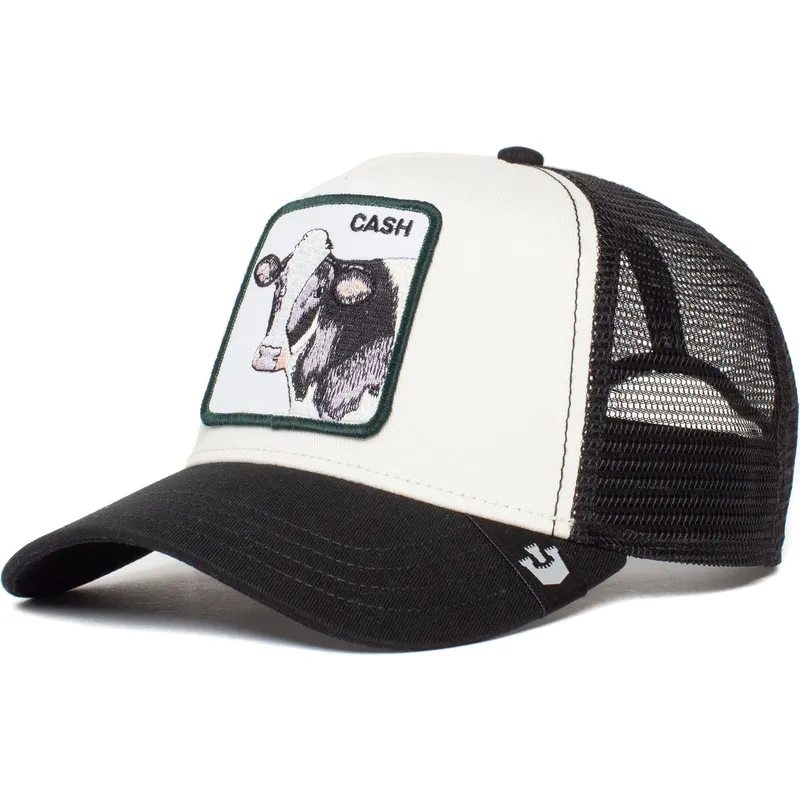 trucker-cap-weiss-und-schwarz-kuh-cash-cow-von-goorin-bros trucker-cap-weiss-und-schwarz-kuh-cash-cow-von-goorin-bros