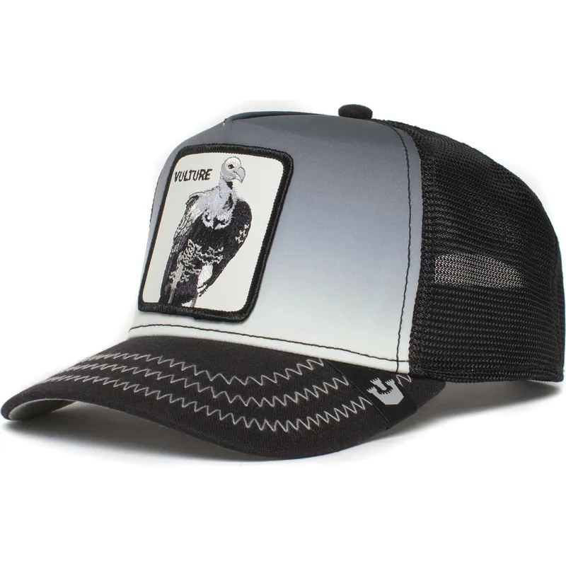 schwarze-trucker-kappe-geier-vulture-back-off-buzzard-the-farm-von-goorin-bros schwarze-trucker-kappe-geier-vulture-back-off-buzzard-the-farm-von-goorin-bros