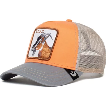 Goorin Bros. The GOAT The Farm Orange and Grey Trucker Hat