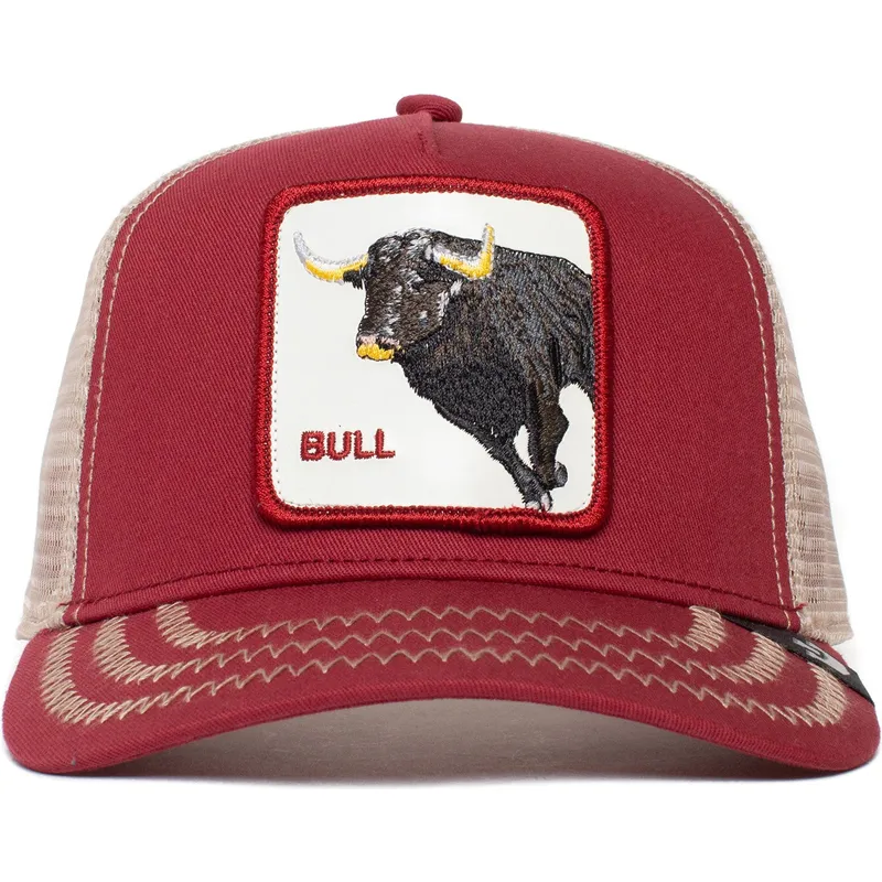 mutzen-gebogen-rot-snapback-the-farm-von-goorin-bros mutzen-gebogen-rot-snapback-the-farm-von-goorin-bros