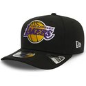 new-era-curved-brim-9fifty-stretch-snap-los-angeles-lakers-nba-black-snapback-cap