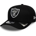 new-era-curved-brim-9fifty-team-stretch-snap-las-vegas-raiders-nfl-black-snapback-cap