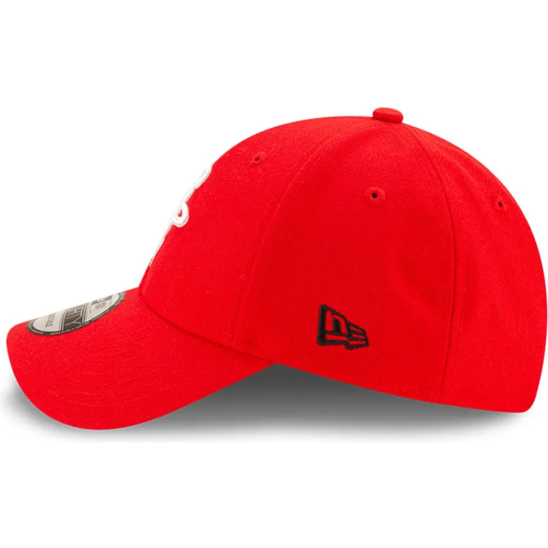 rote-verstellbare-curved-cap-9forty-the-league-der-houston-rockets-nba-von-new-era rote-verstellbare-curved-cap-9forty-the-league-der-houston-rockets-nba-von-new-era