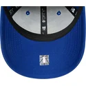 blaue-verstellbare-gebogene-kappe-9forty-the-league-der-golden-state-warriors-nba-von-new-era