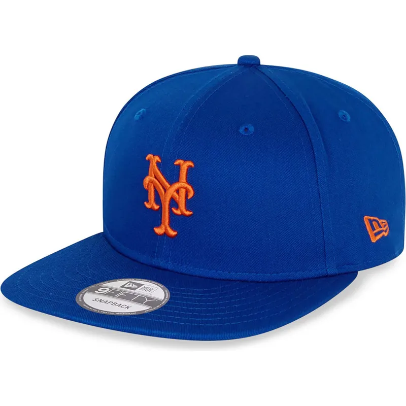 blaue-flache-snapback-kappe-9fifty-essential-der-new-york-mets-mlb-von-new-era blaue-flache-snapback-kappe-9fifty-essential-der-new-york-mets-mlb-von-new-era