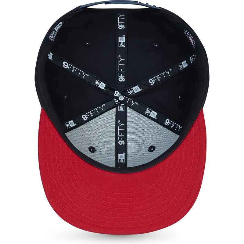 marineblaue-und-rote-flache-snapback-kappe-9fifty-essential-der-atlanta-braves-mlb-von-new-era