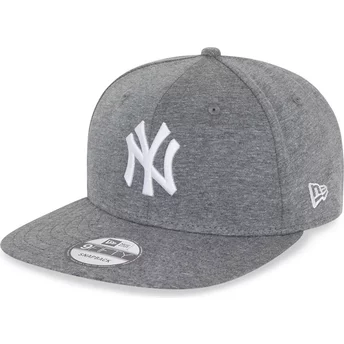 Casquette plate grise foncé snapback 9FIFTY Pull Medium New York Yankees MLB New Era