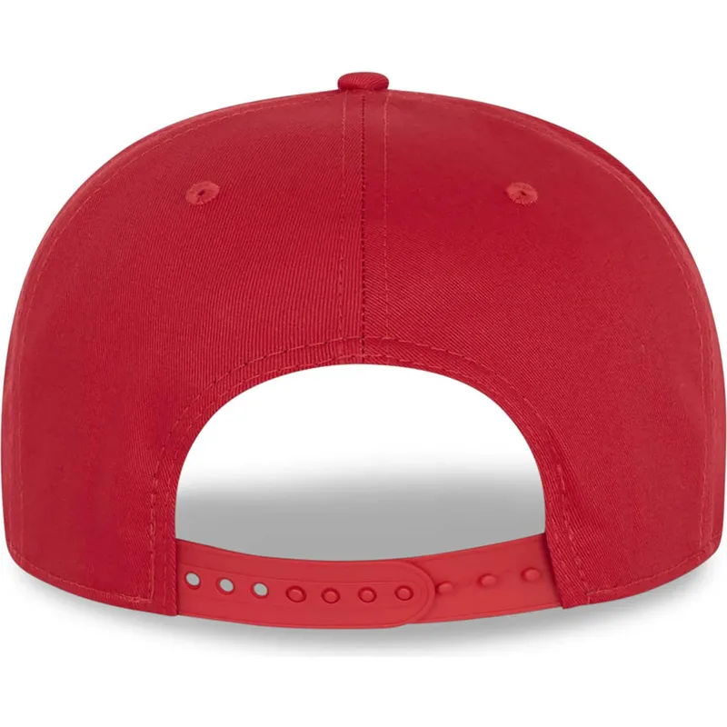 rote-flache-snapback-kappe-9fifty-essential-der-new-york-yankees-mlb-von-new-era rote-flache-snapback-kappe-9fifty-essential-der-new-york-yankees-mlb-von-new-era