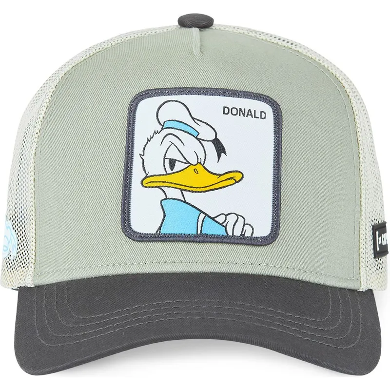 mutzen-gebogen-grun-snapback-donald-duck-disney-von-capslab