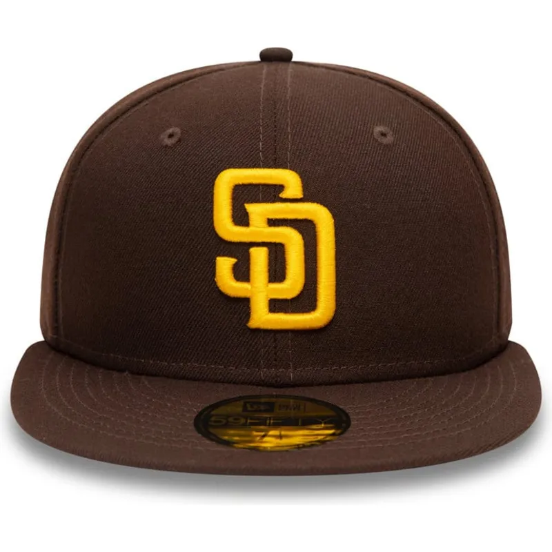 braune-anliegende-59fifty-authentic-on-field-flat-cap-der-san-diego-padres-mlb-von-new-era braune-anliegende-59fifty-authentic-on-field-flat-cap-der-san-diego-padres-mlb-von-new-era