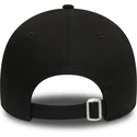 schwarze-verstellbare-curved-cap-mit-schwarzem-logo-fur-damen-9forty-essential-der-new-york-yankees-mlb-von-new-era