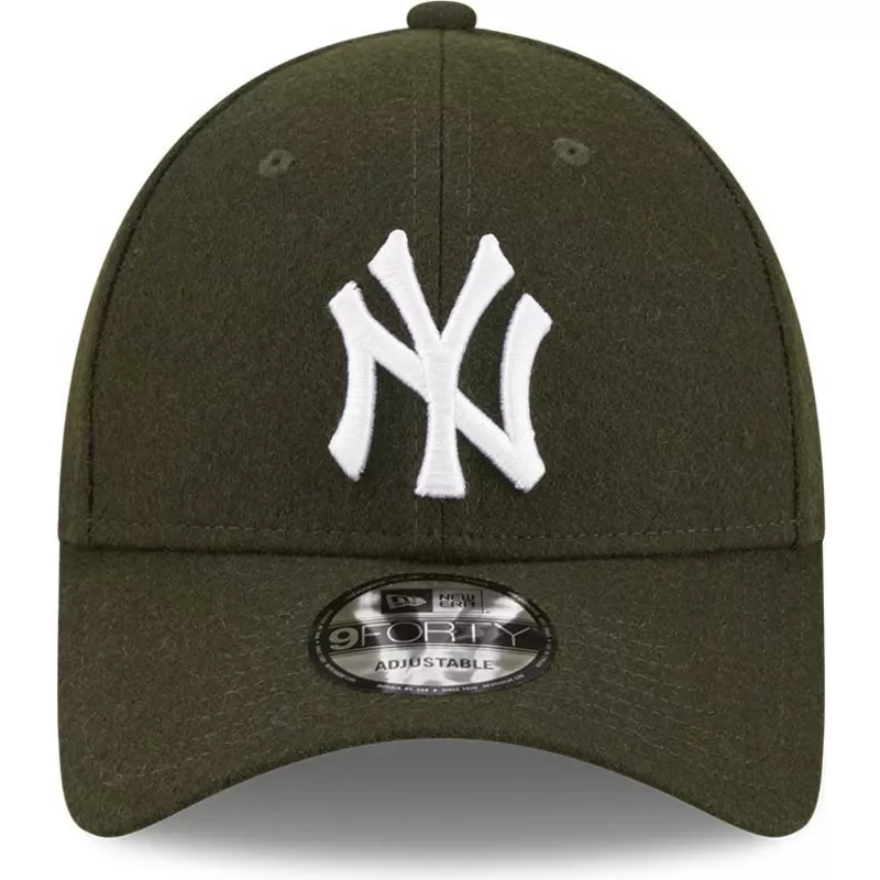 casquette-courbee-verte-ajustable-9forty-the-league-melton-new-york-yankees-mlb-new-era