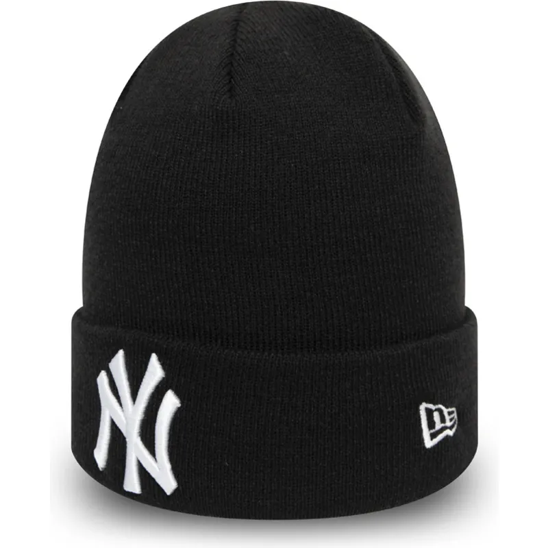schwarze-cuff-essential-mutze-der-new-york-yankees-mlb-von-new-era schwarze-cuff-essential-mutze-der-new-york-yankees-mlb-von-new-era