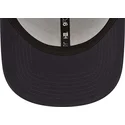 new-era-curved-brim-orange-logo-9forty-repreve-new-york-yankees-mlb-navy-blue-adjustable-cap