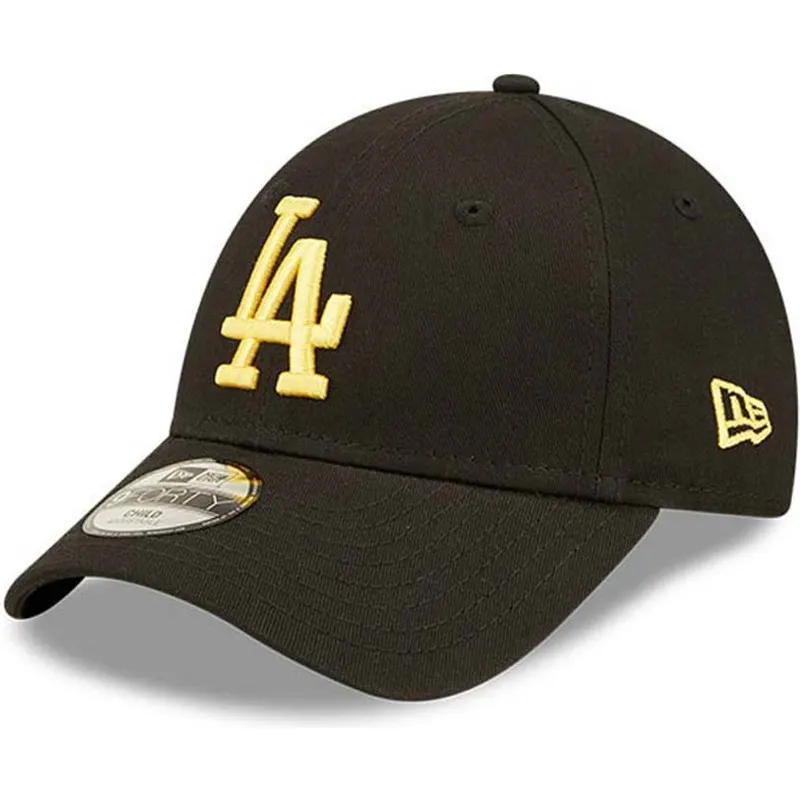 mutzen-gebogen-schwarz-verstellbares-band-fur-kinder-dorado-9forty-league-essential-der-los-angeles-dodgers-mlb-von-new-era mutzen-gebogen-schwarz-verstellbares-band-fur-kinder-dorado-9forty-league-essential-der-los-angeles-dodgers-mlb-von-new-era